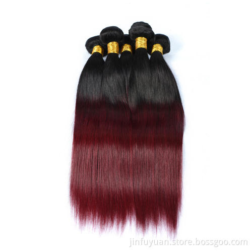 Shipping Now 1b/99j Wholesale Straight Natural Raw Indian Hair,Human Steam Processed Virgin Hair